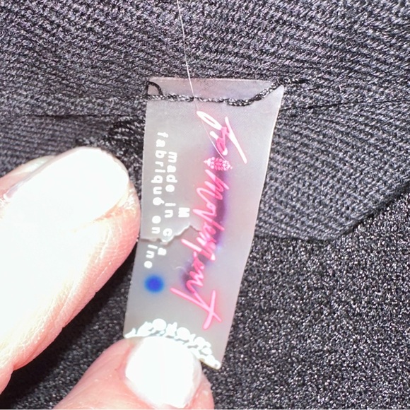 Free People Movement Kadi Quilted Hoodie in black-  NWOT M - Picture 8 of 10